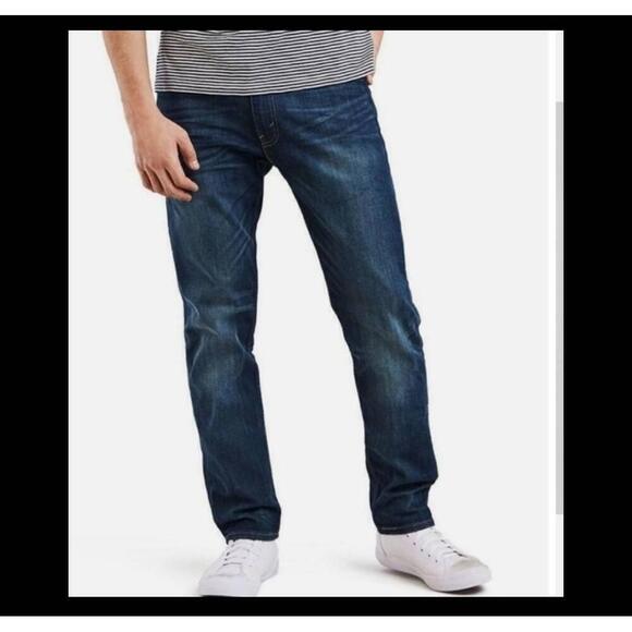 Denizen from Levi's Other - Levi's 502 Men's Blue Slim Fit Dark Wash Stretch Jeans Size 30x32